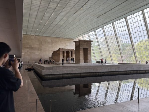 Students were able to view ancient relics like the Temple of Dendur during their trip to Met this Spring.