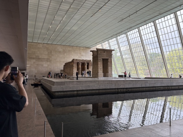 Students were able to view ancient relics like the Temple of Dendur during their trip to Met this Spring.
